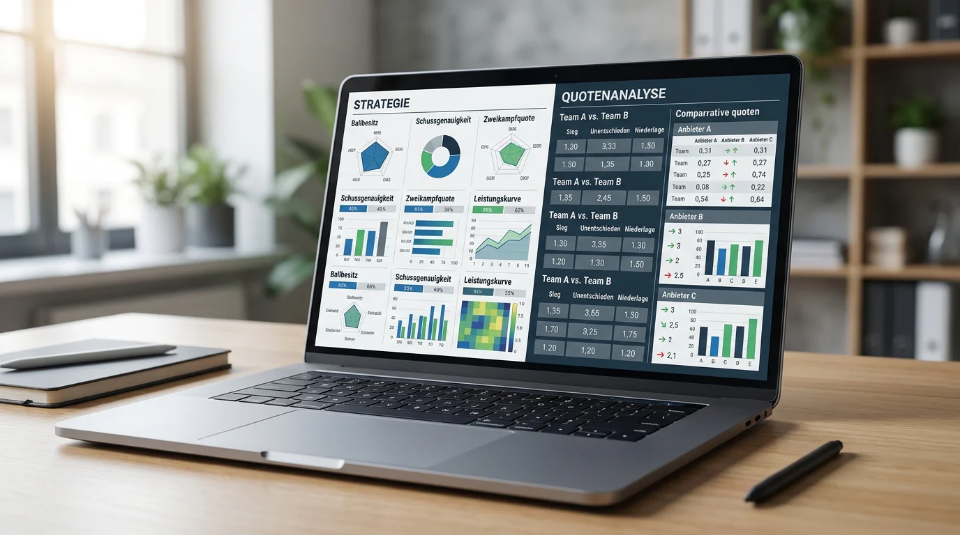 Feldhockey Kombistrategie: Analyse von Wettquoten und Leg-Auswahl auf Laptop mit Spielstatistiken